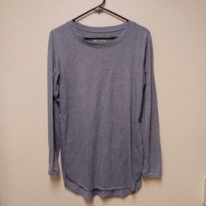 Long Sleeve Light Blue Top